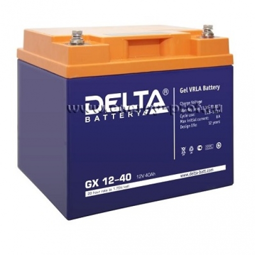 Аккумуляторные батареи Delta Аккумуляторная батарея GX12-40 1242321