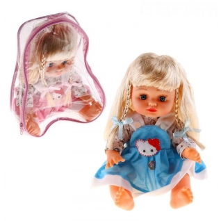 Кукла в сарафане в сумке (звук), 24 см Play Smart