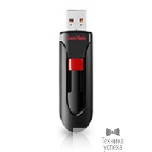 SanDisk SanDisk USB Drive 64Gb Cruzer Glide SDCZ60-064G-B35 USB2.0, Black/Red 6872082