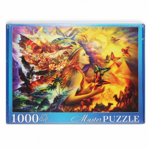 Пазл Masterpuzzle - Фантастический мир, 1000 элементов Рыжий кот 37745592