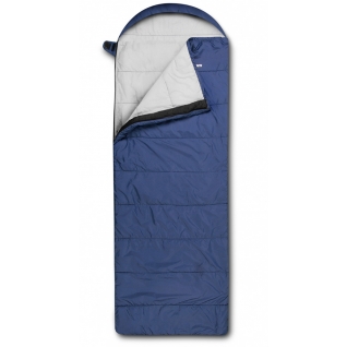 Спальный мешок Trimm Viper, синий, 195 см, P, 48365