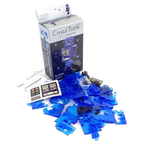 3D-пазл Tin Robot, 39 элементов Crystal Puzzle 37708580 2