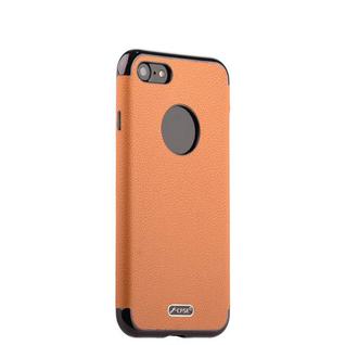 Чехол-накладка силиконовый J-case Jack Series (с магнитом) для iPhone SE (2020г.)/ 8/ 7 (4.7") Светло-коричневый